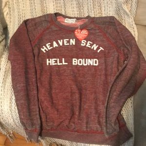 Wildfox sweatshirt -baggy beach jumper